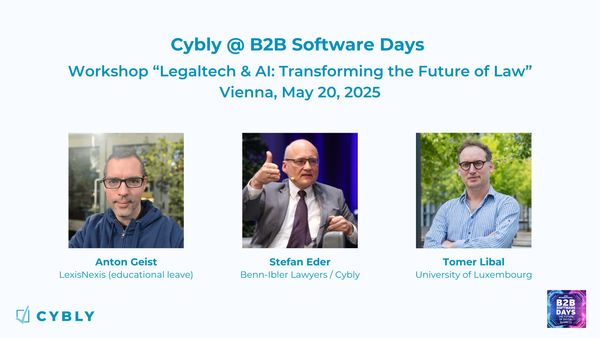 Speakers at the workshop on the use of AI in legal practice